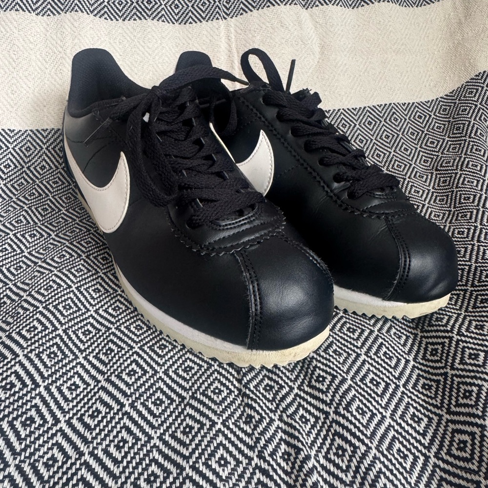 Black and White Nike Sneakers